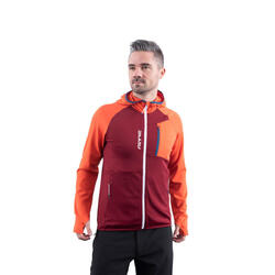 Chaqueta midlayer capa intermedia trekking GTS 300522M hombre naranja