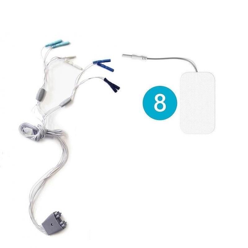 SPORT-ELEC Cabos de electroestimulador de precisão Sport-Elec Multisport Pro + 8 eléctrodos