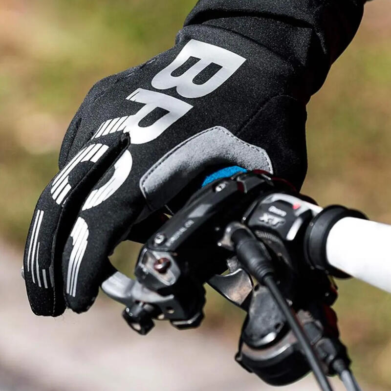 Rękawiczki rowerowe długie dla dorosłych Rockbros S209BK