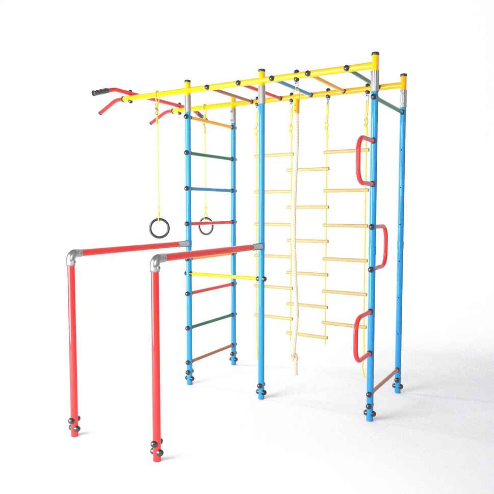 Sprossenwand Garten Spielturm Klettergerüst Kletterwand Turnstation