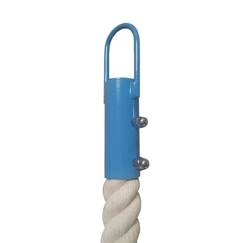 NiroSport Juteseil Hanfseil verdreht 30 mm 2m mit Befestigungselement