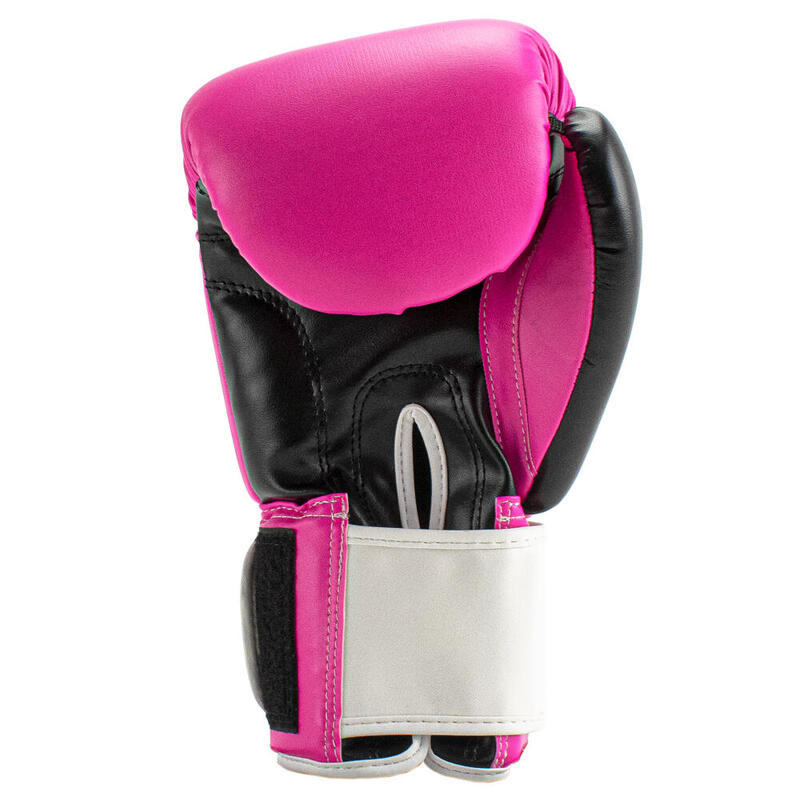 Boxhandschuhe - Rebel - Schwarz/Rosa/Weiß