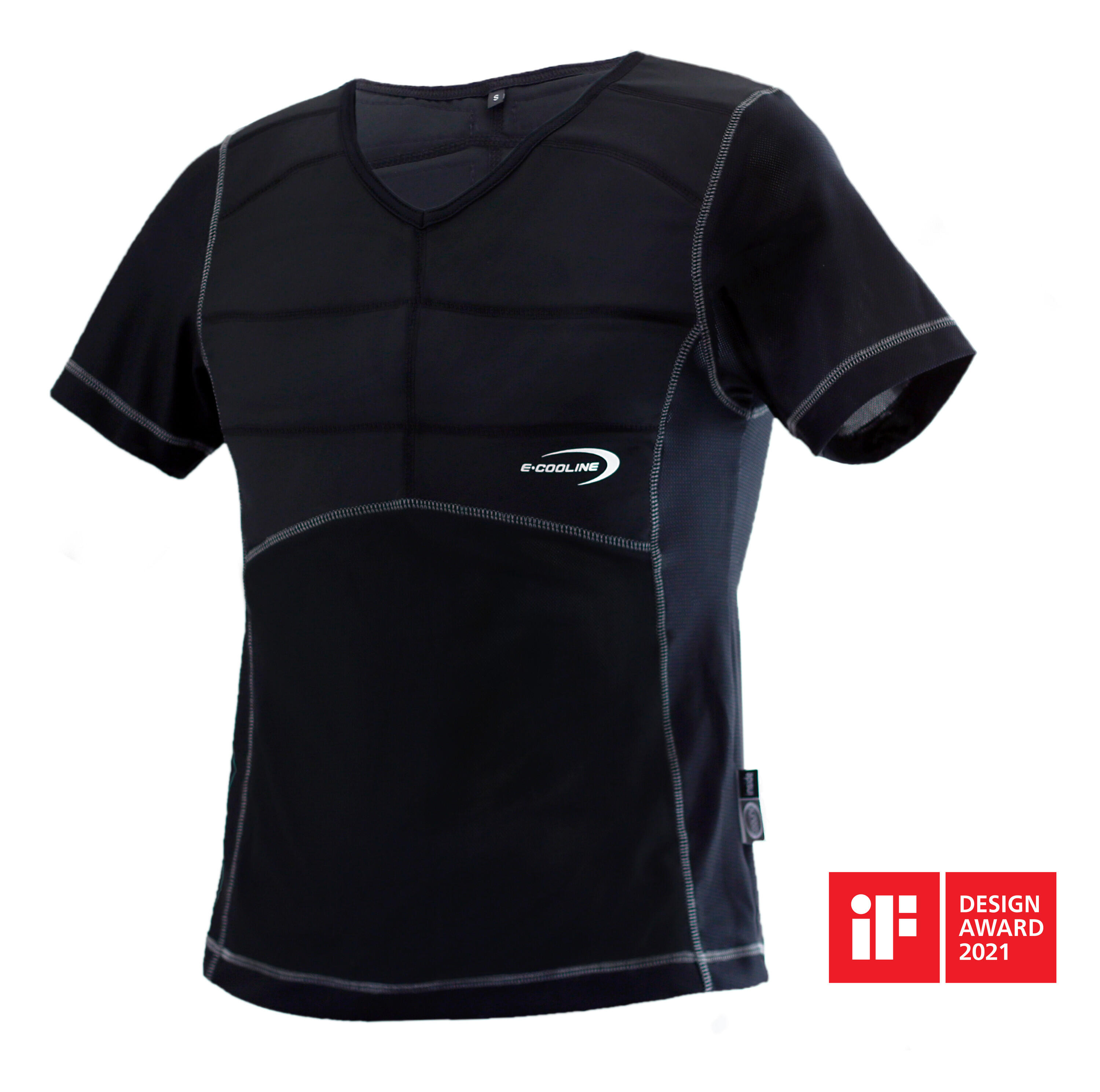 E.COOLINE E.COOLINE Powercool SX3 T-Shirt | Kühlshirt für Erwachsene |aktiviert mit Wasser