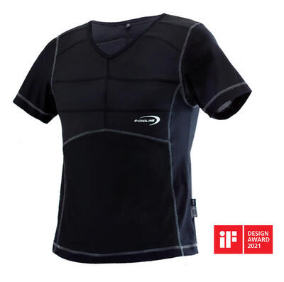 E.COOLINE Powercool SX3 T-Shirt | Maglia raffreddante adulto| attivato con acqua