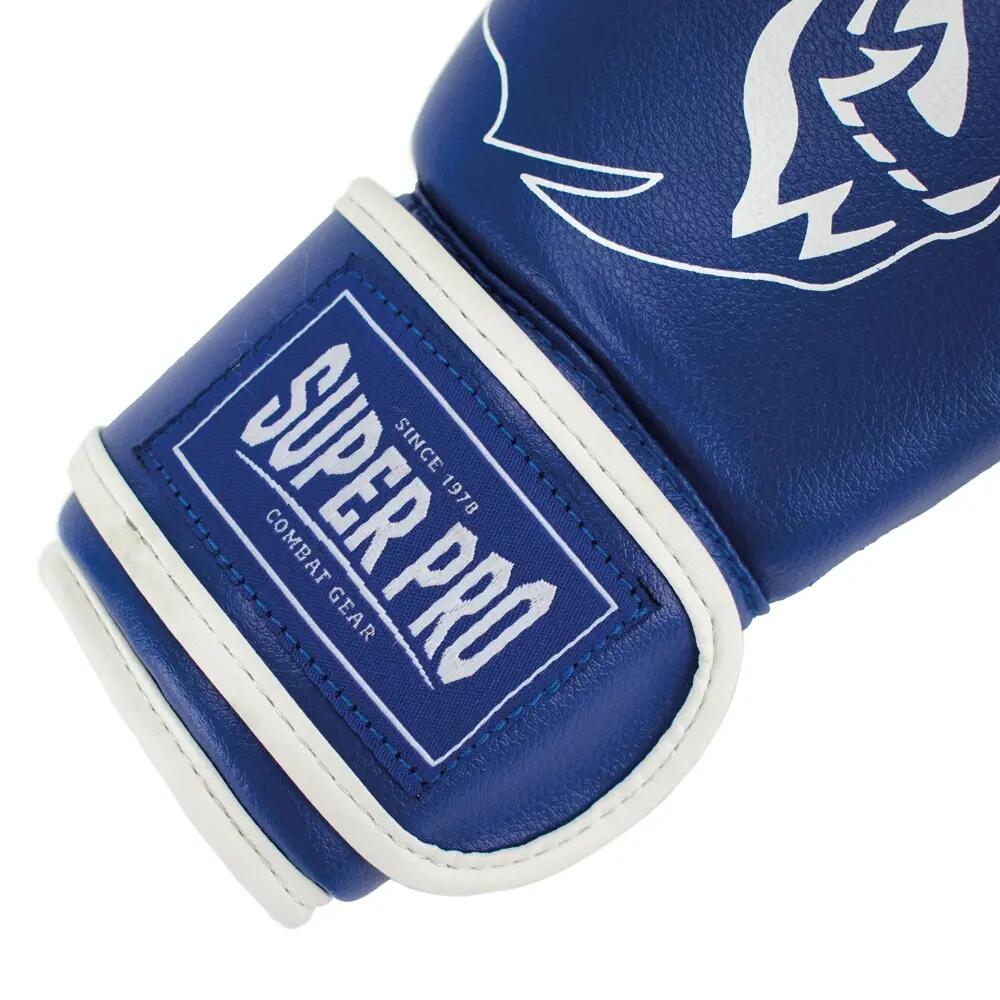 Super Pro Combat Gear Talent (kick)bokshandschoenen Blauw/Wit 3/5