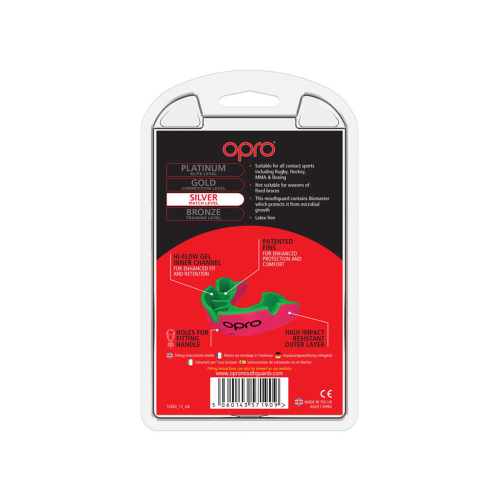 OPRO gebitsbeschermer Zilver kwaliteit | junior of senior 4/4