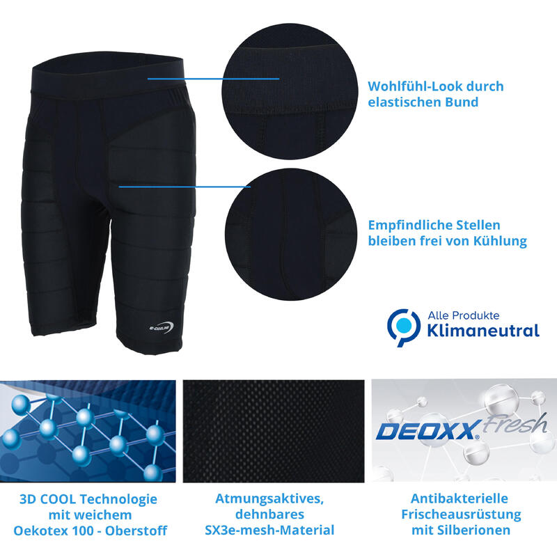 E.COOLINE Powercool SX3 Pants | Kühlhose für Erwachsene | aktiviert mit Wasser