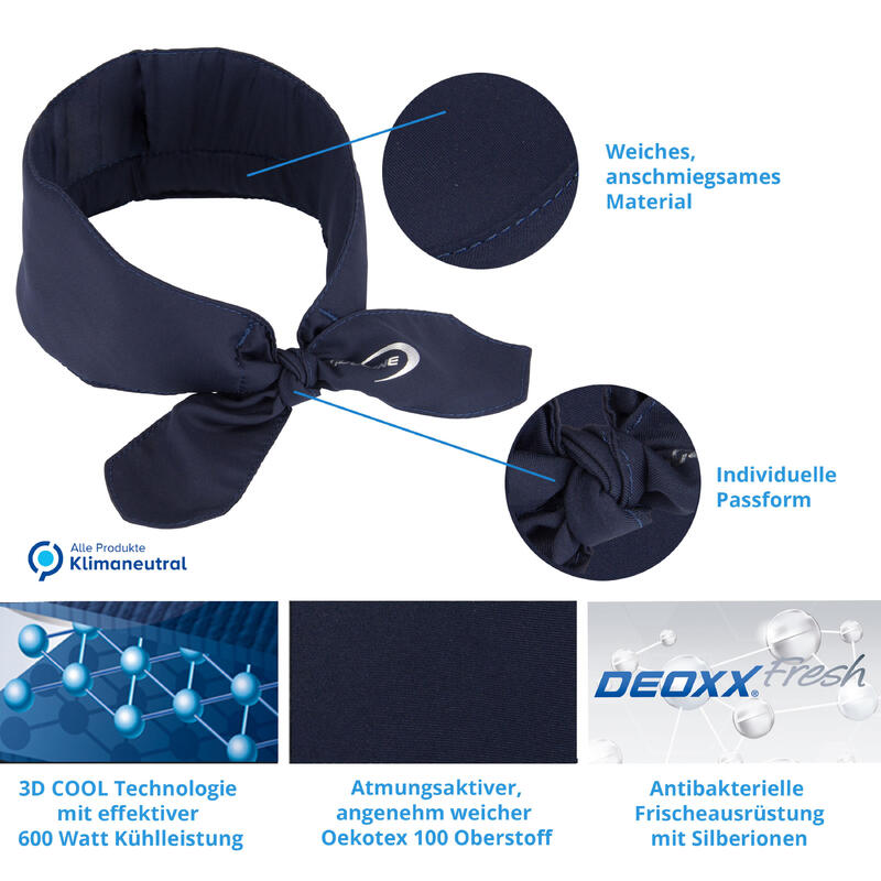 E.COOLINE Powercool SX3 kühlendes Halstuch für Erwachsene | aktiviert mit Wasser