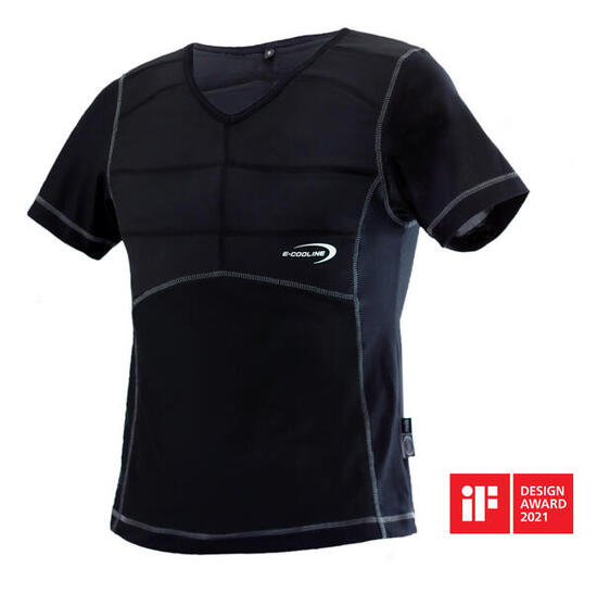 E.COOLINE Powercool SX3 T-Shirt | Maglia raffreddante adulto| attivato con acqua