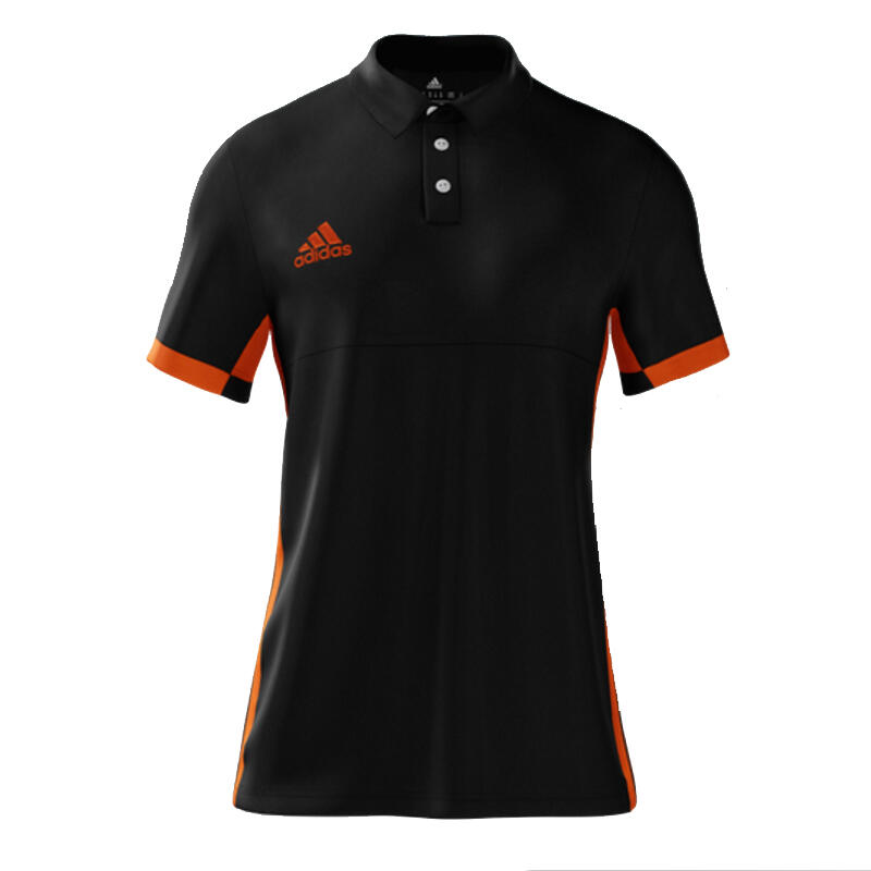 adidas T16 MiTeam Polo Men Zwart/Oranje