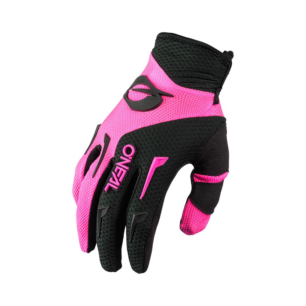 ELEMENT Luvas Senhora preto/rosa S/6 3/3
