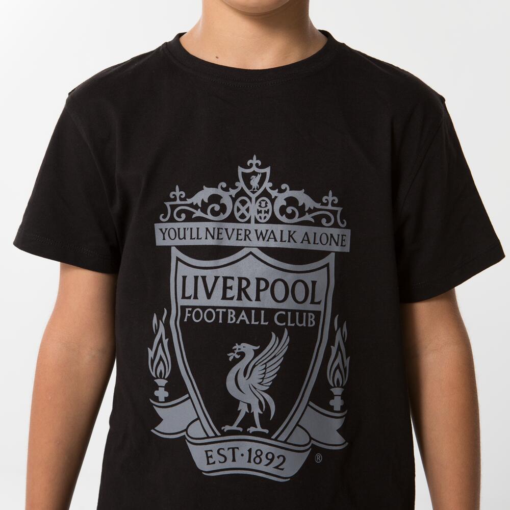 Liverpool logo t-shirt kids - Zwart 5/5