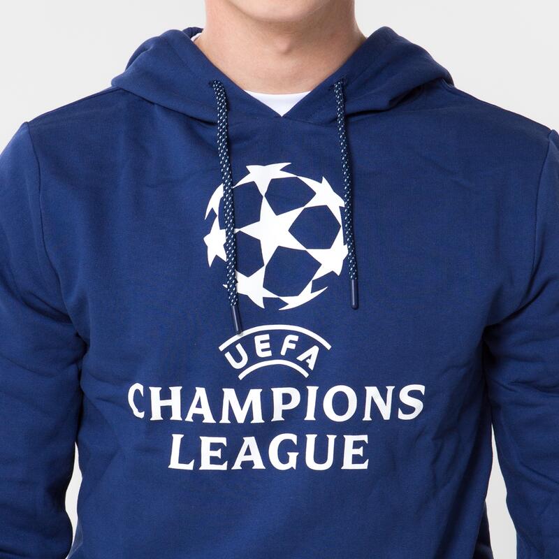 Sweat-shirt à capuche avec logo Ligue des champions pour adulte