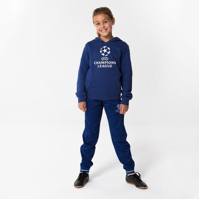 Sweat-shirt à capuche avec logo Ligue des champions pour enfants