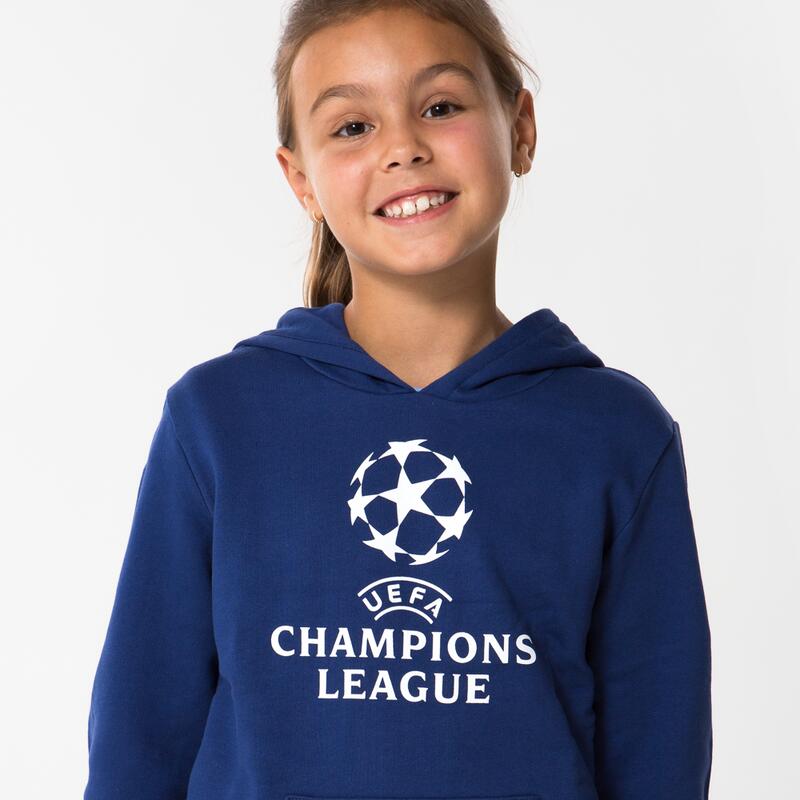 Sweat-shirt à capuche avec logo Ligue des champions pour enfants