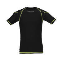 Sous-maillot de protection Uhlsport manches courtes noir/jaune fluo