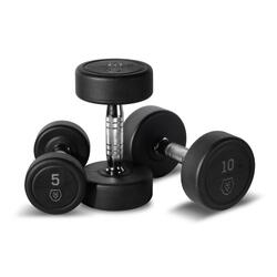 Titanium Strength Conjunto Halteres 2,5 - 25Kg + Rack