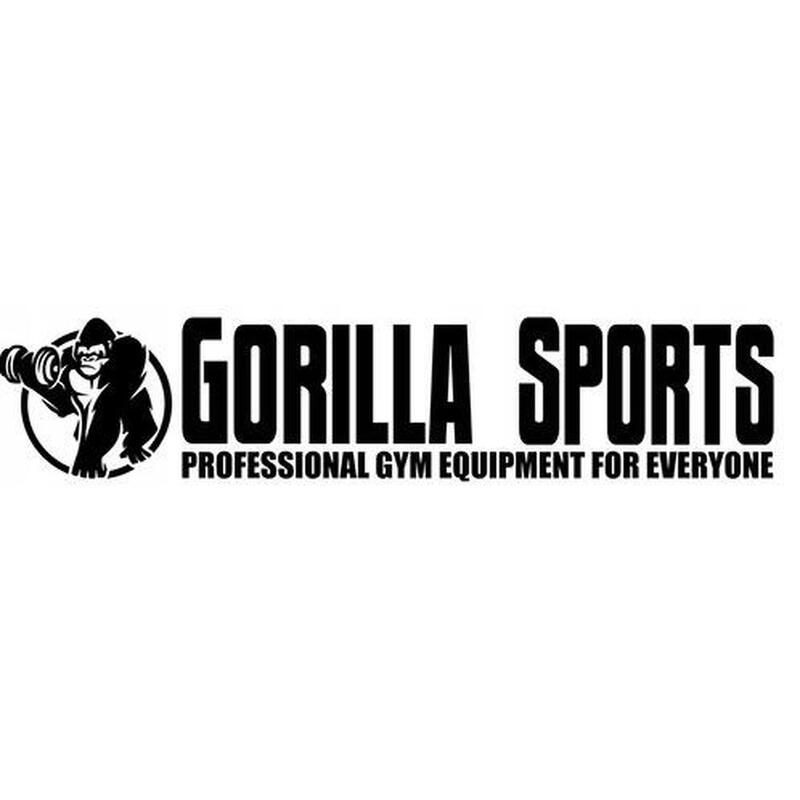 Hantle gumowane Gorilla Sports zestaw 2x27,5 kg