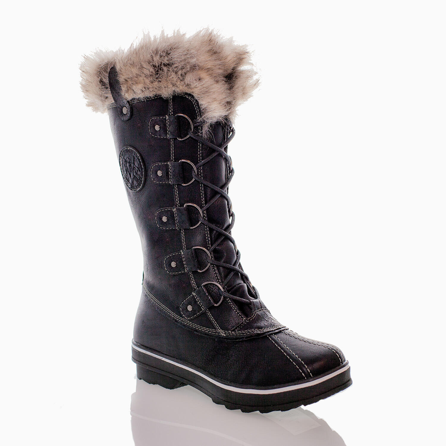 Snow Boots Mulher Impermeáveis Respiráveis Beverly Croco