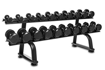 Titanium strength dumbbell set 2,5- 25kg + rack