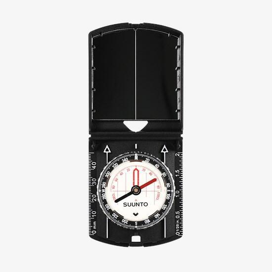 MCB NH MIRROR HIKING COMPASS - BLACK