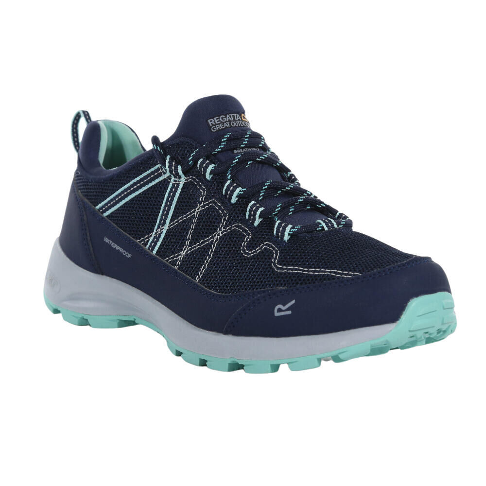 REGATTA Womens/Ladies Samaris Lite Walking Shoes (Navy/Ocean Wave)