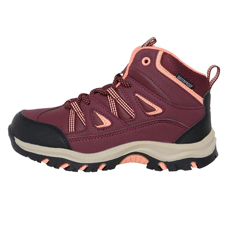 Bottines de marche GILLON Enfant (Bordeaux)