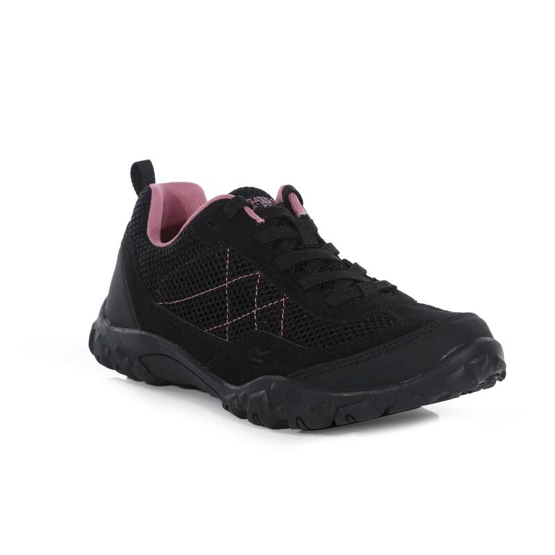 Dames Edgepoint Life Wandelschoenen (Zwart/Heerroze)