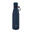 Luxe design eco RVS waterfles donkerblauw 500 ml - extra carrier