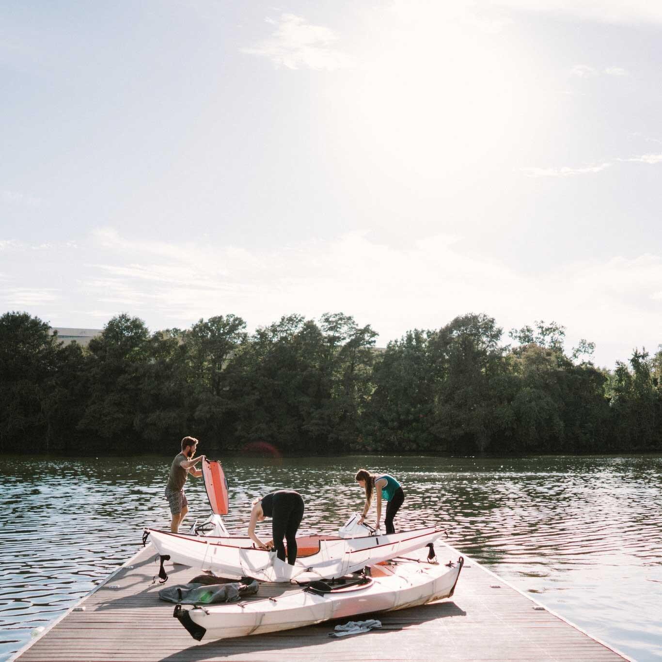 Kajak składany do pływania Oru kayak Bay ST lekki 5/5