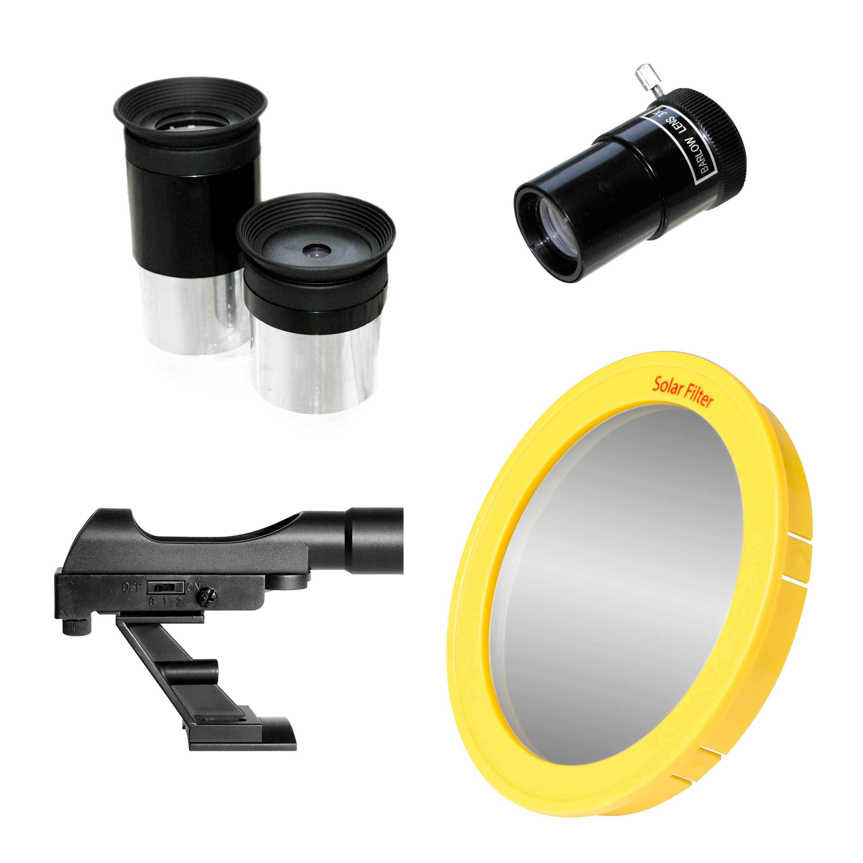 BRESSER Spica 130/1000 EQ3 Spiegeltelescoop met Zonnefilter 5/6
