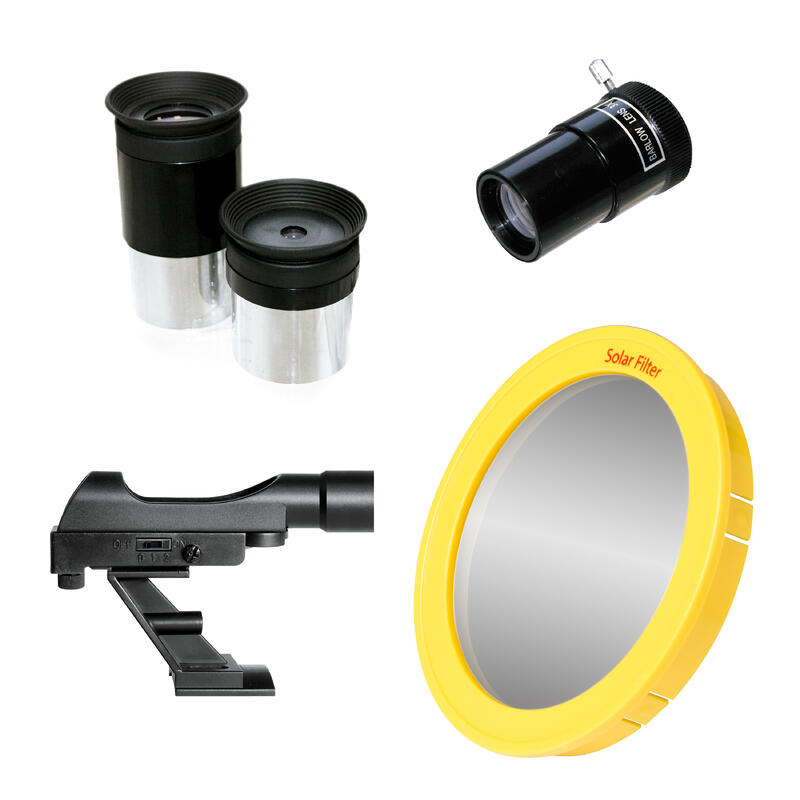 Télescope de réflecteur Bresser SPICA 130/650 EQ3 -Carbone Design