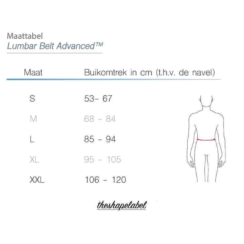 Lumbar Belt Advanced™ Ceinture Lombraire