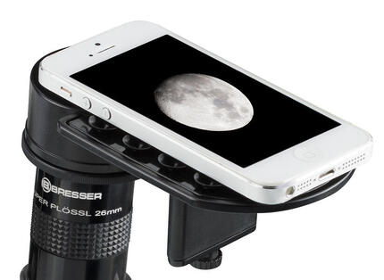 Adaptateur de Smartphone Deluxe BRESSER pour Télescope et Microscope