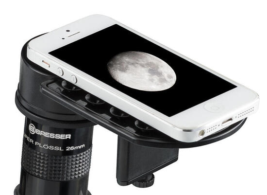 Adaptateur de Smartphone Deluxe BRESSER pour Télescope et Microscope