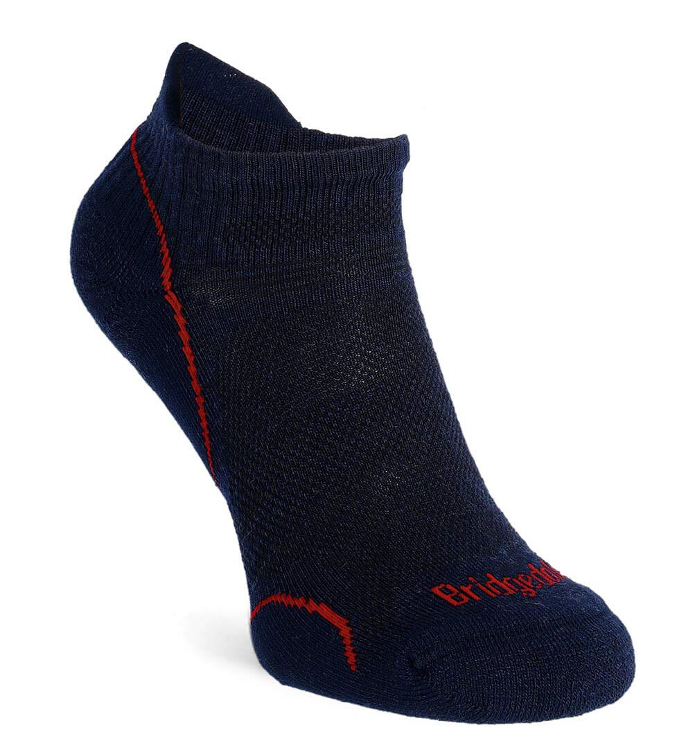 Bridgedale - Chaussettes basses de randonnée ultralégères en laine pour hommes 2/6
