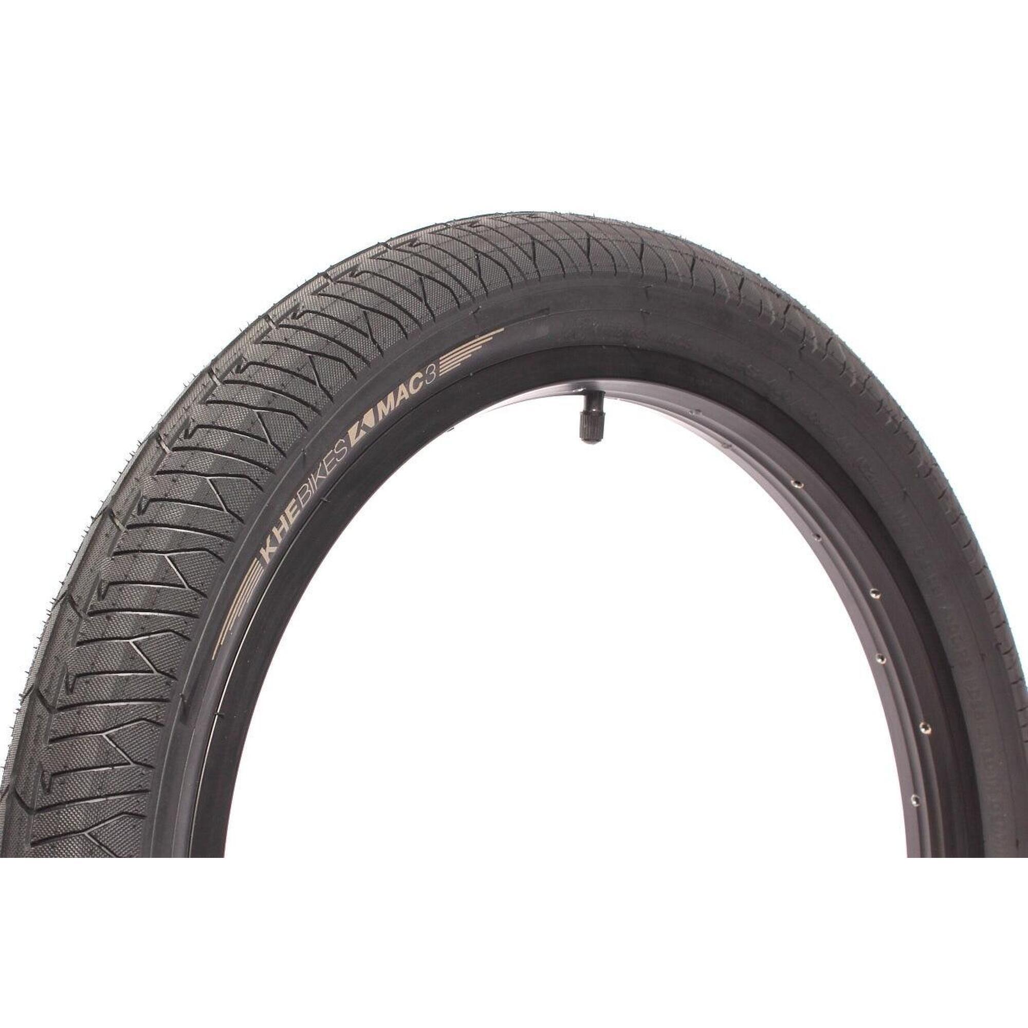 KHEBIKES BMX Band MAC3 Zwart 20 x 2,40" KHEBIKES