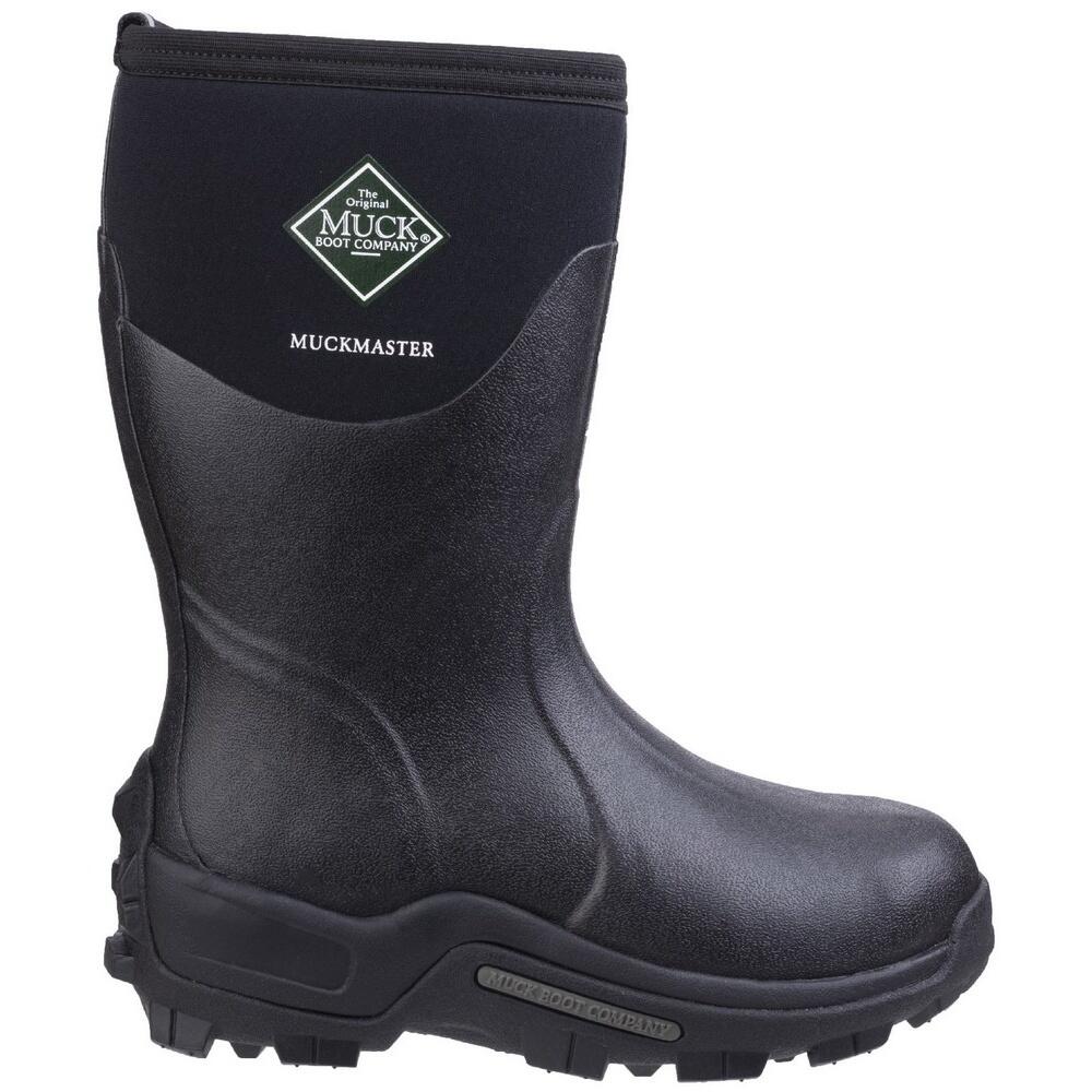 Unisex Muckmaster Mid Wellingtons (Black) 3/3