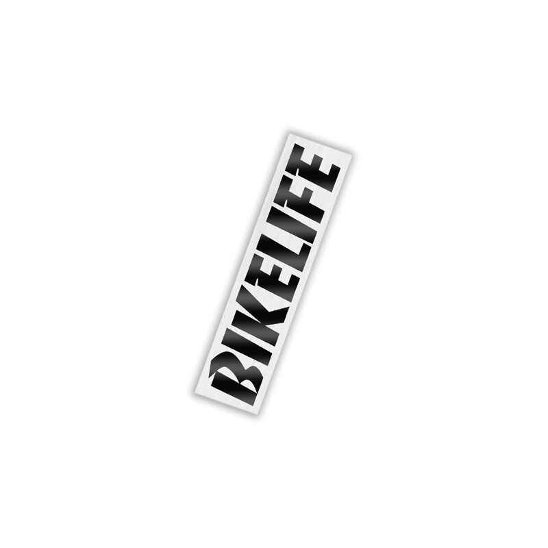 Bikelife-Sticker - Reflektierendes Schwarz Medien 1