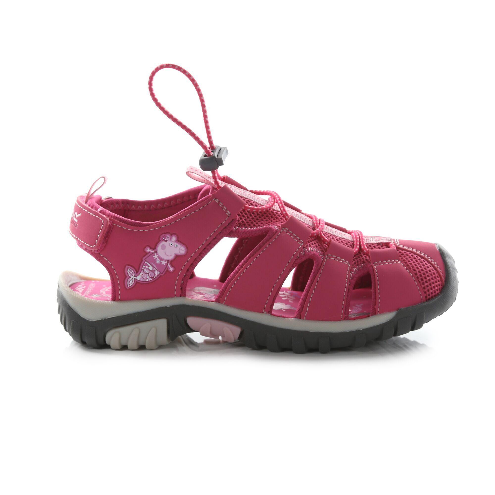 Childrens/Kids Peppa Pig Sandals (Pink Fusion/Pink Mist) 3/5