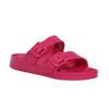 Dames Brooklyn Sandalen met dubbele bandjes (Roze Fusie)