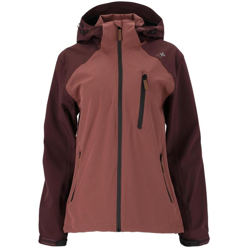 Funktionsjacke Annie Wandern/Outdoor/Trekking Damen Marron Wasserdicht