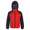 Veste isolée KIELDER Enfant (Rouge vif / Gris foncé)