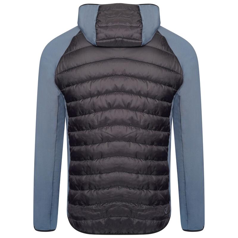 Chaqueta Mountaineer de Lana para Hombre Espejismo Gris, Negro