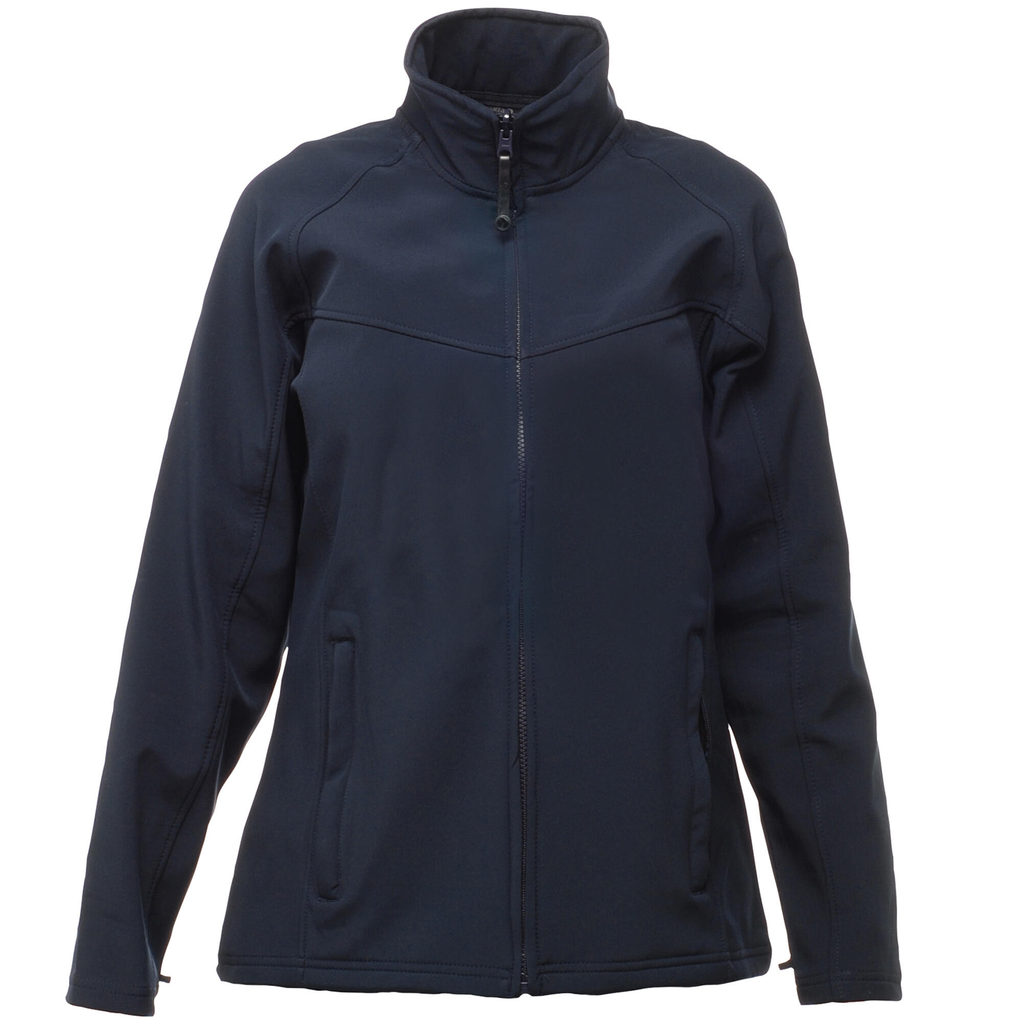REGATTA Ladies Uproar Softshell Wind Resistant Jacket (Navy)