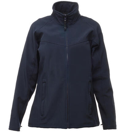 Veste softshell Regatta UPROAR Femme noire hydrophuge, poches zippées