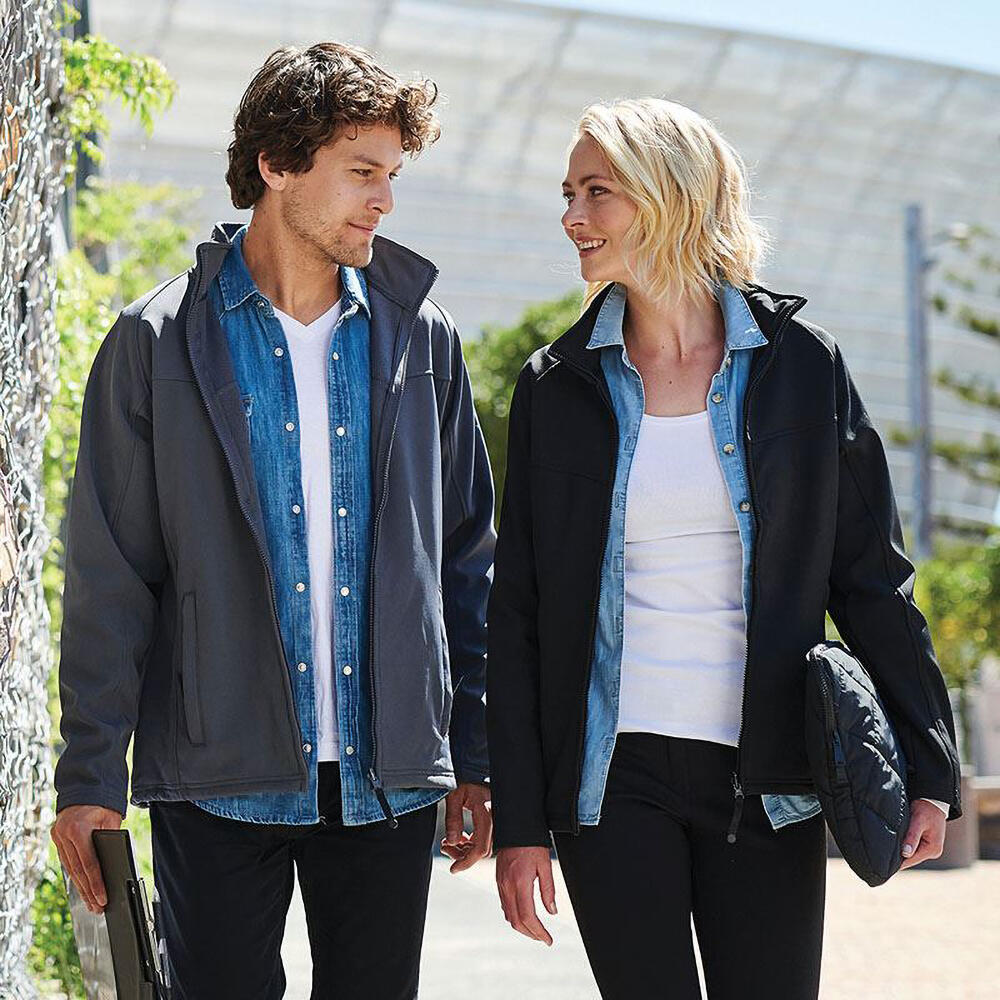 Uproar Veste softshell coupevent Femme (Noir) 2/4