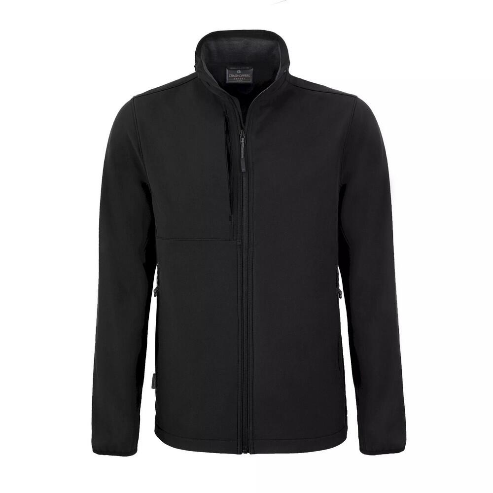Mens Expert Basecamp Soft Shell Jacket (Black)