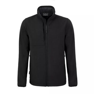 Expert basecamp soft shell jas voor heren (zwart)