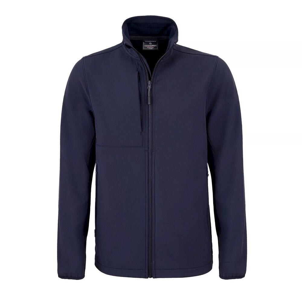 Craghoppers - Veste Softshell Expert Basecamp Homme (bleu Marine Foncé) - Softshell - Bleu|vert - 40 M - Decathlon
